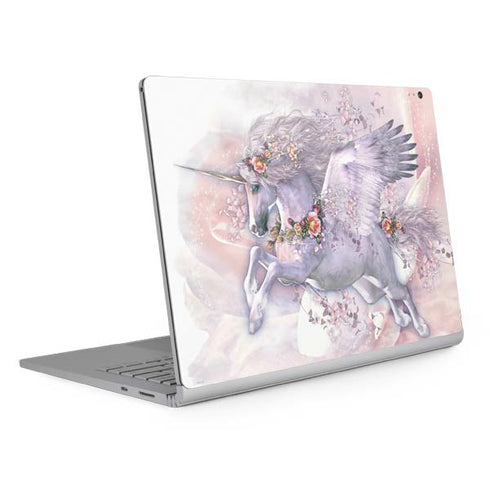 Laurie Prindle Spring Flight Unicorn Surface Book 2 13.5in Skin