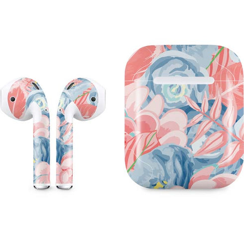 Spring Floral Apple AirPods Skin