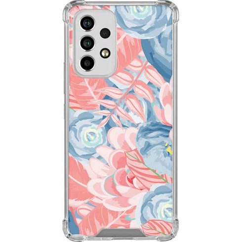 Spring Floral Galaxy A53 5G Clear Case