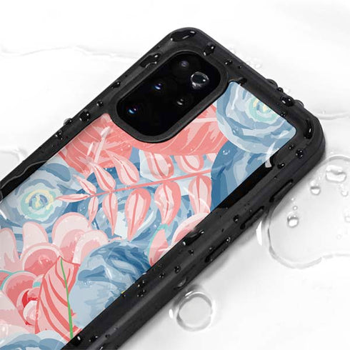 Spring Floral Galaxy S20 Plus Waterproof Case