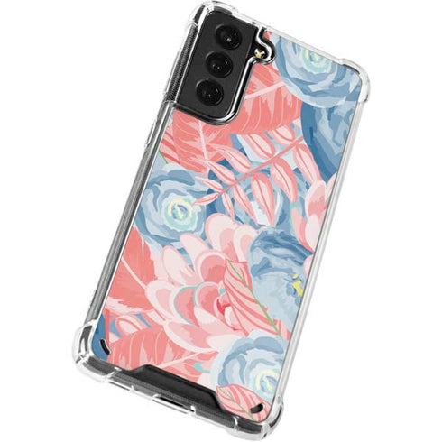Spring Floral Galaxy S21 5G Clear Case