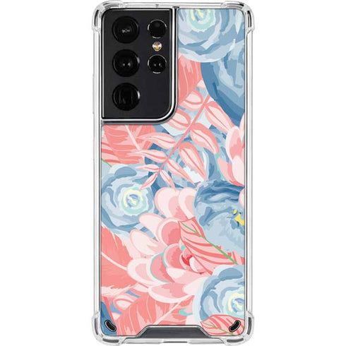 Spring Floral Galaxy S21 Ultra 5G Clear Case