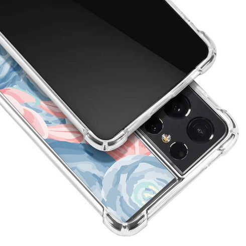 Spring Floral Galaxy S21 Ultra 5G Clear Case