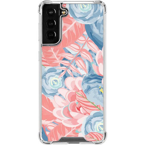 Spring Floral Galaxy S22 Plus Clear Case