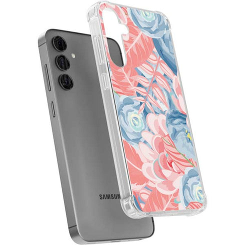 Spring Floral Galaxy S24 Plus Clear Case