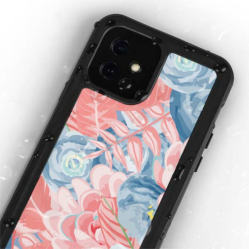 Spring Floral iPhone 12 Mini Waterproof Case