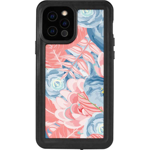 Spring Floral iPhone 12 Pro Waterproof Case