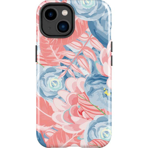 Spring Floral iPhone 14 Plus Impact Case