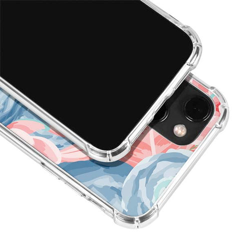 Spring Floral iPhone 14 Plus Clear Case