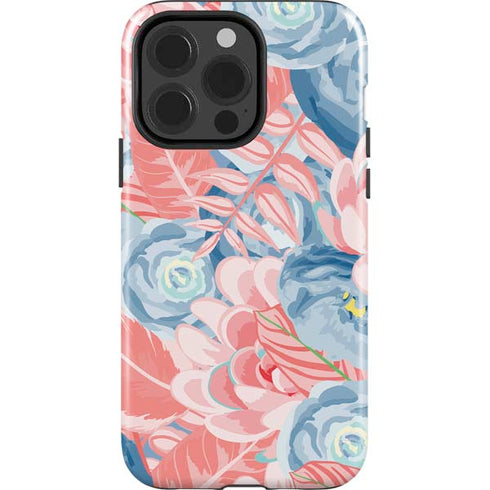 Spring Floral iPhone 15 Pro Impact Case