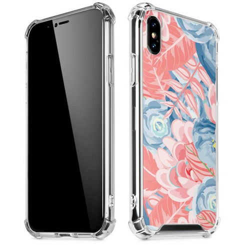 Spring Floral iPhone XS Max Clear Case