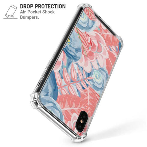 Spring Floral iPhone XS Max Clear Case