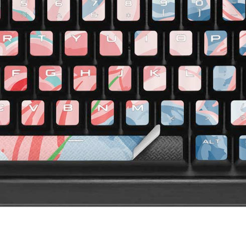 Spring Floral K95 RGB PLATINUM Mechanical Gaming Keyboard Skin