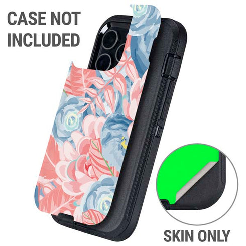 Spring Floral Otterbox Defender iPhone Skin