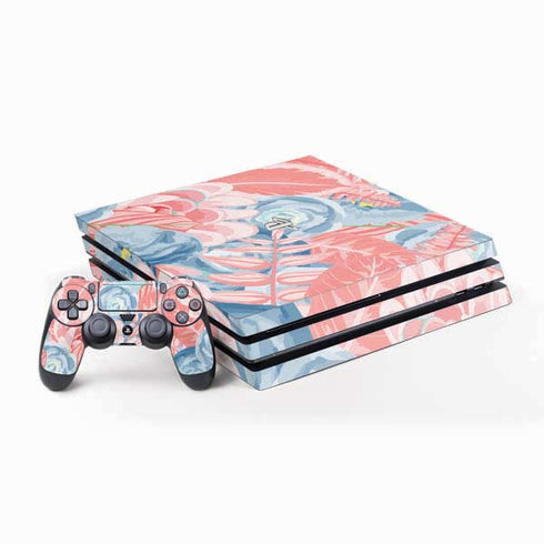 Spring Floral PS4 Pro Bundle Skin