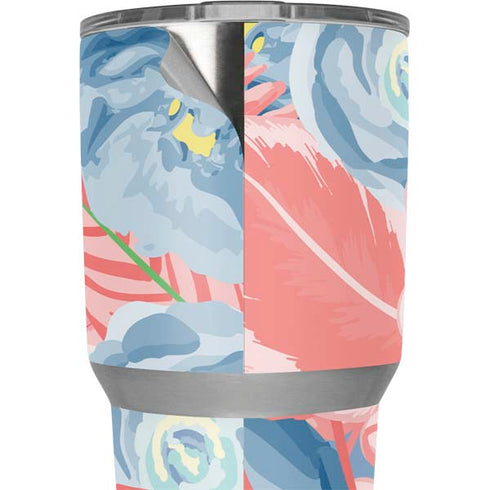 Spring Floral Yeti 30oz Rambler Tumbler Skin