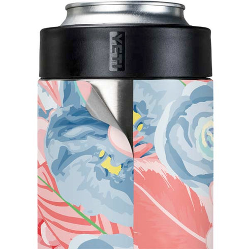Spring Floral Yeti Colster Can Insulator Skin