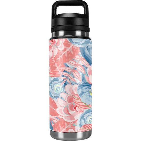 Spring Floral YETI Rambler 26oz Bottle Skin
