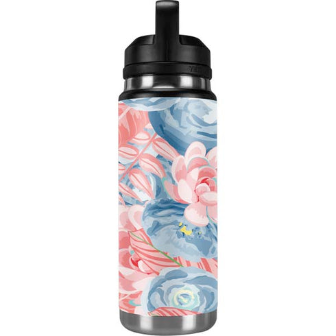 Spring Floral YETI Rambler 26oz Bottle Skin