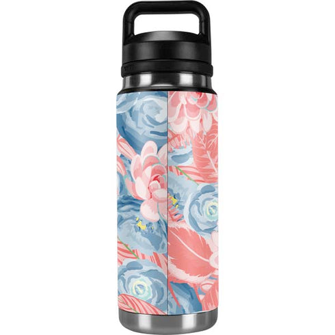 Spring Floral YETI Rambler 26oz Bottle Skin
