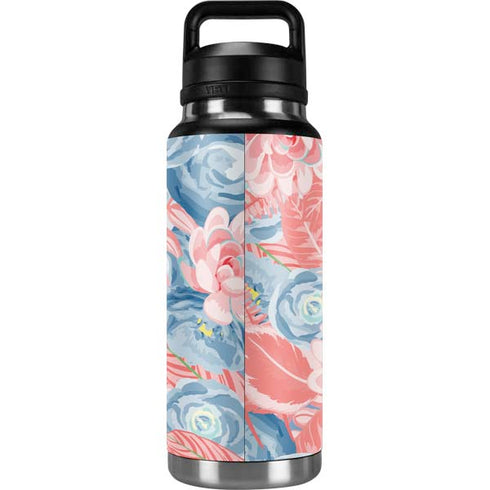 Spring Floral YETI Rambler 36oz Bottle Skin
