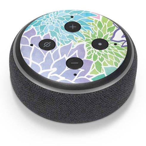Spring Flowers Amazon Echo Dot Skin