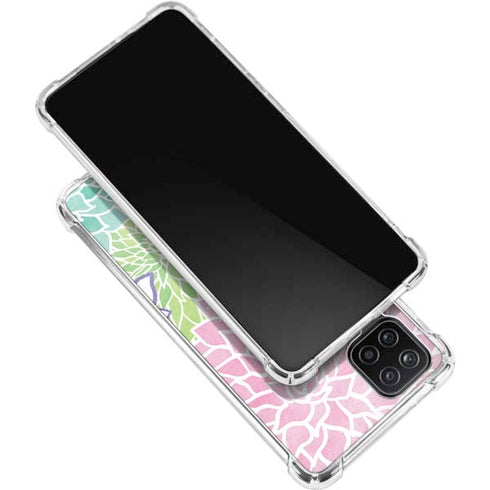 Spring Flowers Galaxy A12 Clear Case