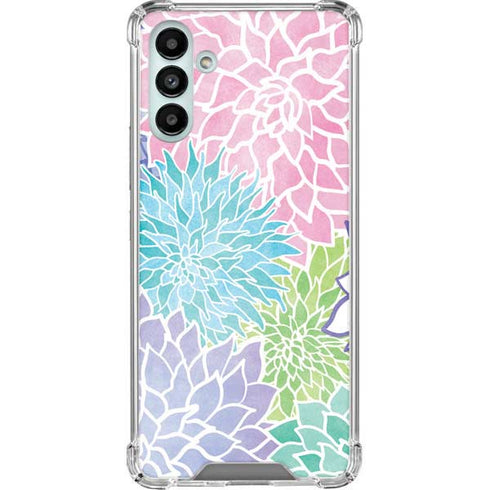 Spring Flowers Galaxy A13 5G Clear Case