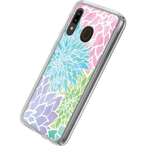 Spring Flowers Galaxy A20 Clear Case