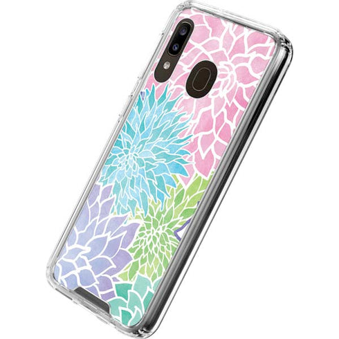 Spring Flowers Galaxy A30 Clear Case