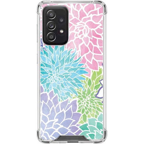 Spring Flowers Galaxy A52 5G Clear Case