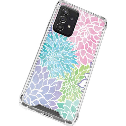 Spring Flowers Galaxy A52 5G Clear Case