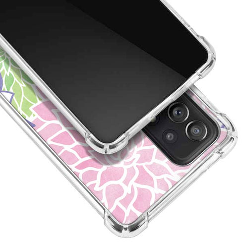 Spring Flowers Galaxy A52 5G Clear Case