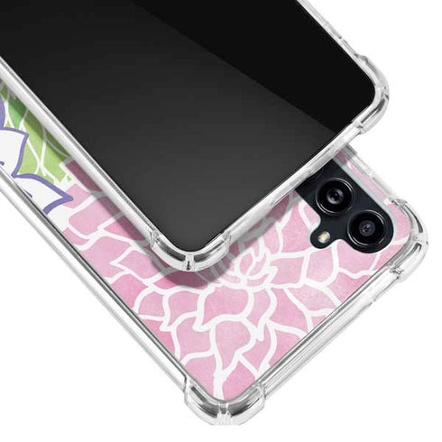 Spring Flowers Galaxy A54 5G Clear Case