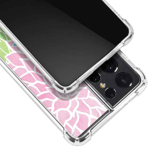 Spring Flowers Galaxy S21 Ultra 5G Clear Case