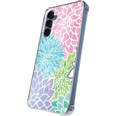 Spring Flowers Galaxy S24 Clear Case