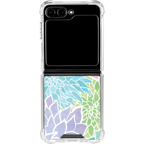 Spring Flowers Galaxy Z Flip5 5G Clear Case