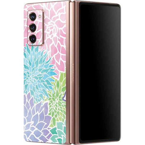 Spring Flowers Galaxy Z Fold2 5G Skin