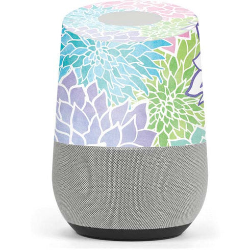 Spring Flowers Google Home Skin