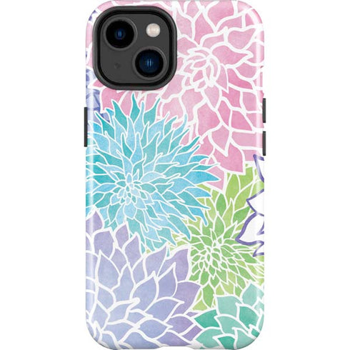 Spring Flowers iPhone 14 Plus Impact Case