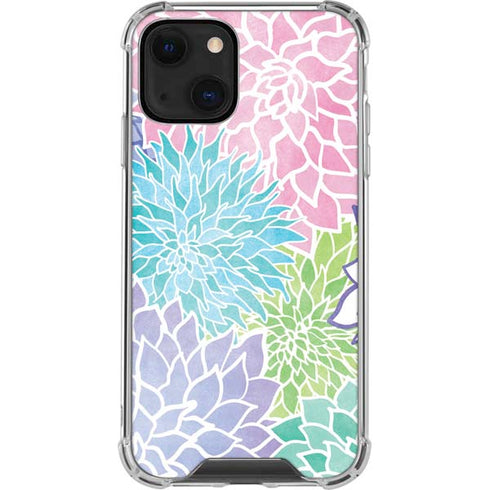 Spring Flowers iPhone 14 Plus Clear Case