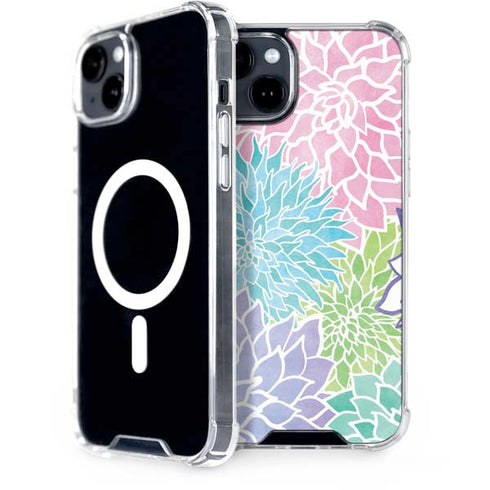 Spring Flowers iPhone 15 Plus MagSafe Case
