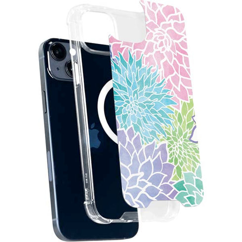 Spring Flowers iPhone 15 Plus MagSafe Case