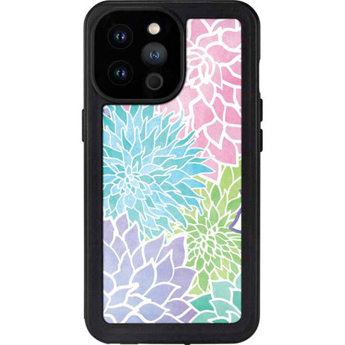 Spring Flowers iPhone 14 Pro Max Waterproof Case
