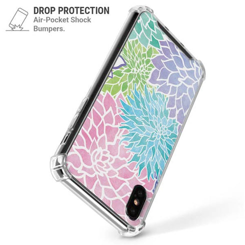 Spring Flowers iPhone XS Max Clear Case
