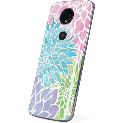 Spring Flowers Moto E5 Plus Skin