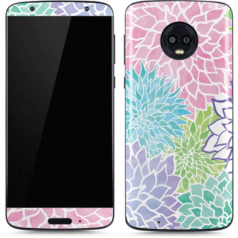 Spring Flowers Moto G6 Skin