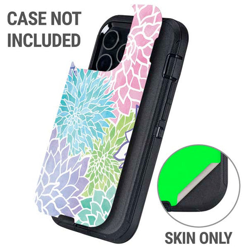 Spring Flowers Otterbox Defender iPhone Skin