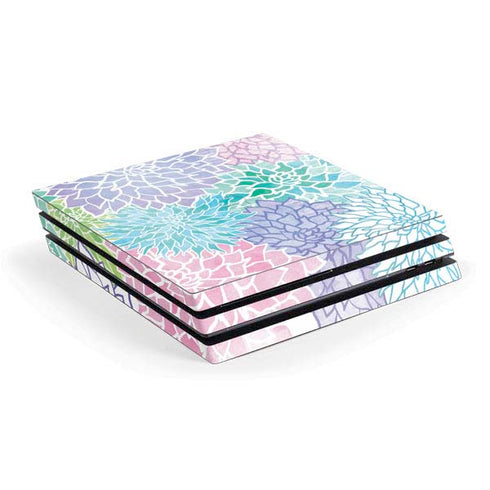 Spring Flowers PS4 Pro Console Skin