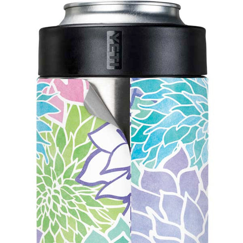 Spring Flowers Yeti Colster Can Insulator Skin